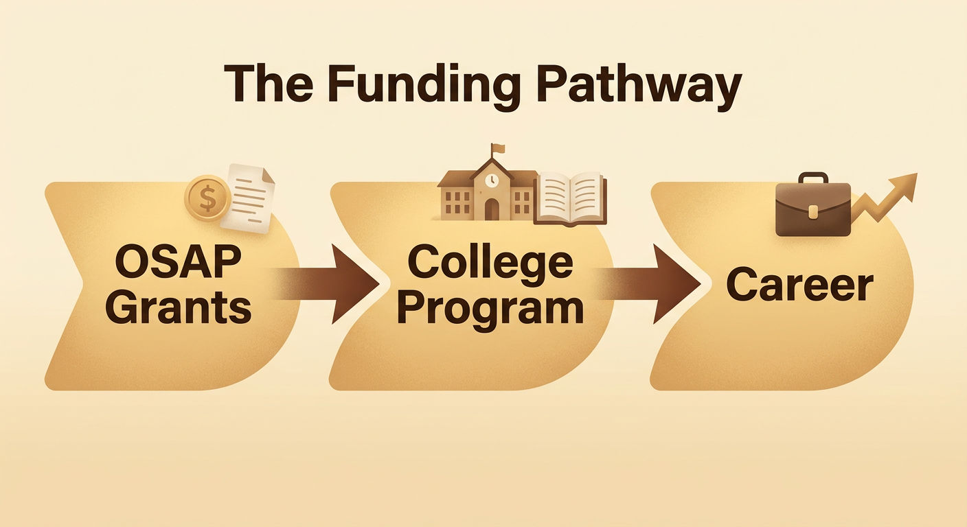 How OSAP grants fund career training in Ontario — from application to graduation to employment
